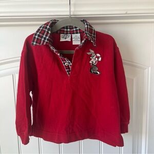 Bugs bunny vintage toddler boy polo long sleeve 2/3 years ACME KIDS embroidered